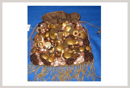 Stone Beaded Bags