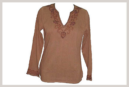 Ladies Embroidered Kurtis