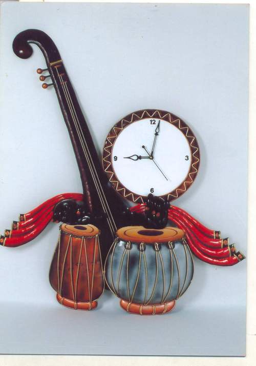 musician wall clock