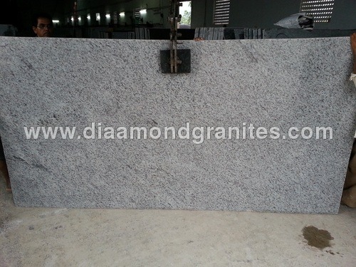 White Galaxy Granite Slabs