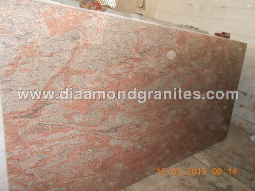 Pink Jubrana Granite Slabs