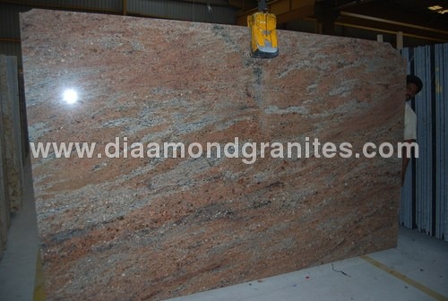 Rosewood Granite Slabs