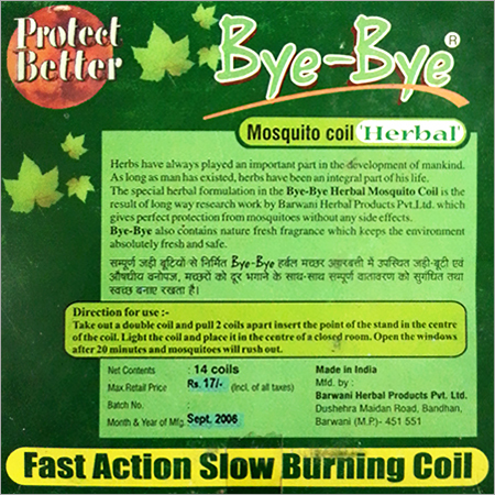 Herbal Mosquito Coils
