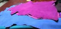 Goat Shoe Suede Leather - Goat Suede, Purple, 1-3 Mm Thickness | Soft, Durable, Smooth, Velvet-like Antique Finish