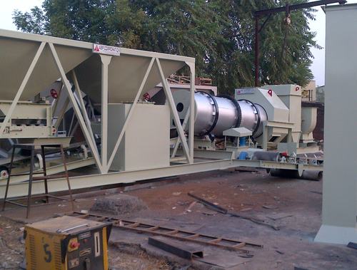 Mobile Asphalt Drum Mix Plant