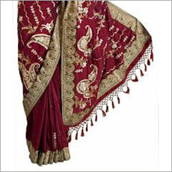 Designer Embroidered Saree