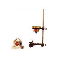 Flow Cup Viscometer - Brass B-4 With Stand, 99% Accuracy, Manual Control, Golden And Brown Finish For Industrial Use