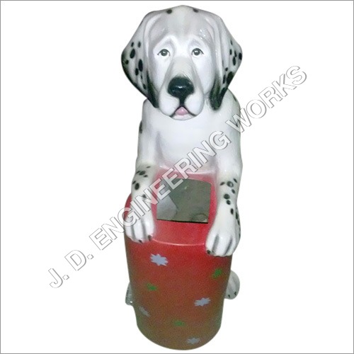 Multi Color Dog Dustbin