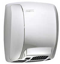 Ss Hand Dryer - Polished Stainless Steel, Compact Size, Silver Color | Automatic Sensor, Fast Drying, Wall-mounted, High Efficiency