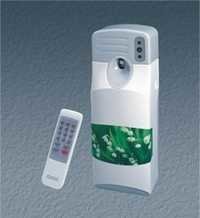 Aerosol Fragrance Dispenser - Abs Plastic, 8 X 3 X 3 Inches, Glossy White | Automatic Spraying System, Infrared Sensor, Remote Control