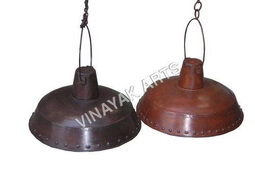 Brown Industrial Ceiling Lamp