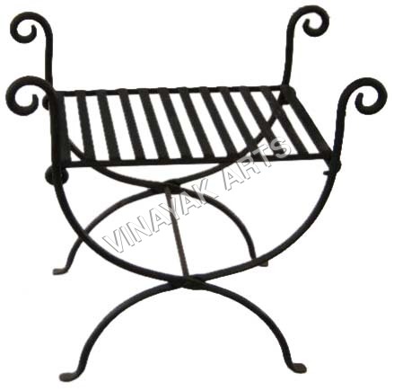 Wrought Iron Stool