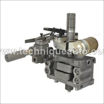 Gray Hydraulic Lift Pump With Pressure Control