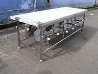 Stainless Steel Dining Table Set
