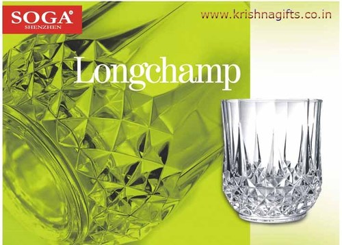Soga Glass - 250ml Glass, 8cm Diameter, 10cm Height | Elegant Design, Durable, Crystal Clear, Dishwasher Safe, Boxed Gift