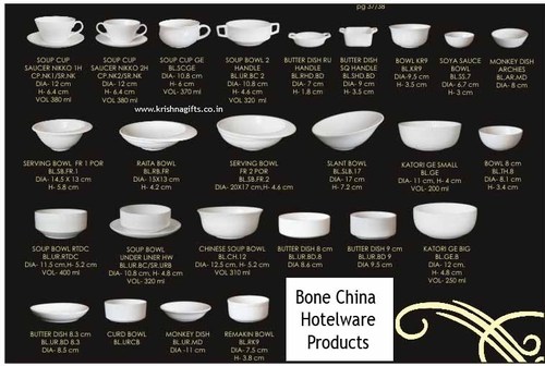 Bone China Crockery