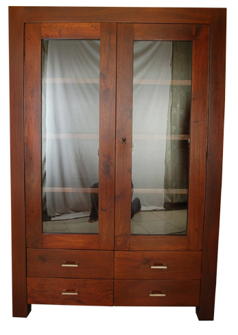 New Furniture-Almirah with Glass