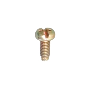 Brass Phillips Head Screws - 6mm x 10mm Bright Finish Coarse Thread | Strong Grip Corrosion Resistant Durable Easy Installation Reliable Fastening