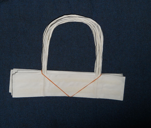 White Paper Rope Handle