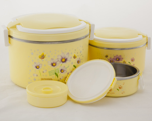 Luxury Tiffin set - Yellow