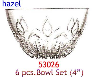 Hazel Bowl Set 6 pc
