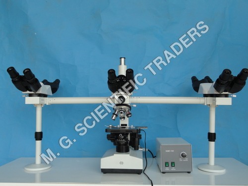 Penta Head Microscope (Multi Viewing By M. G. SCIENTIFIC TRADERS