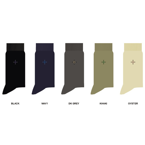 Multicolor Single Color Socks