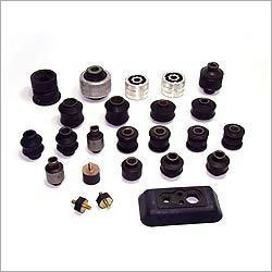 Metal Bonded Rubber - Metal and Rubber, Black, Varied Dimensions | Durable, Shock Absorbing, Vibration Dampening, Corrosion Resistant, Customizable
