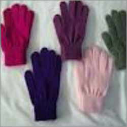 Rubber Hosiery Baniayan Multi Coloured Hand Gloves