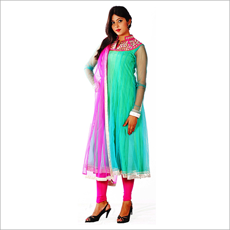 Sea-Geen color designer suit on net