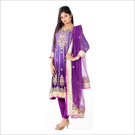 light-dark purple shaded color designer suit