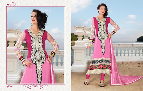 Long anarkali party wear suits