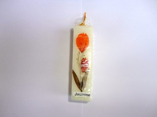 luxury jasmine square candle 9*2*5