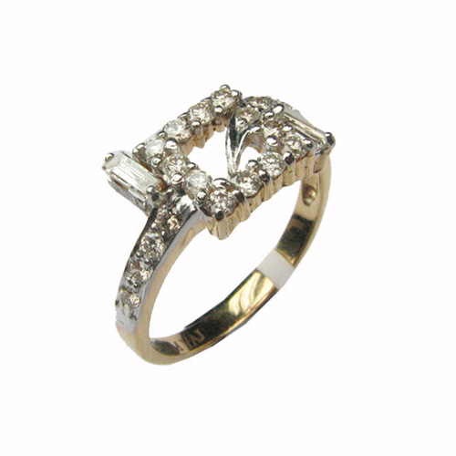 Diamond Ring - 18K Gold, 0.53ct Diamond, 2.57g Net Weight | Luxury Gemstone, Elegant Pave Setting