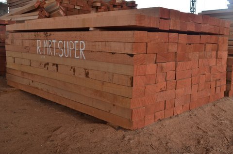 Super Red Meranti Cut Size