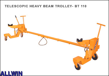 Telescopic Heavy Beam Trolley