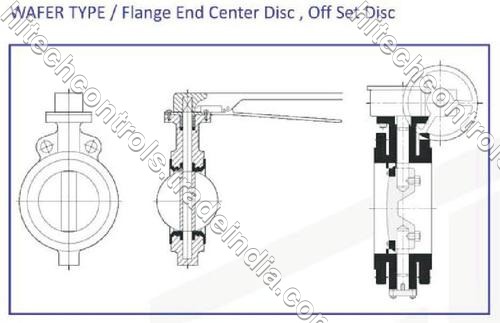 Wafer Type Butterfly Valve