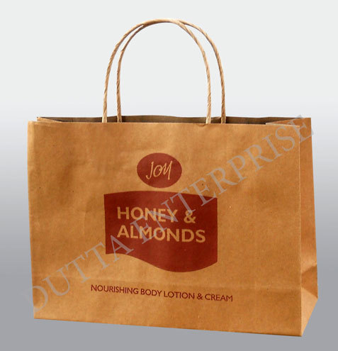 Kraft Shopping Bags 
