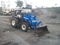 Front End Loader on 4WD Tractor