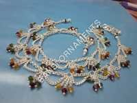 Silver Fancy Anklets
