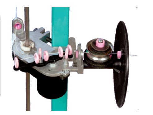 Compensating Yarn Tensioners
