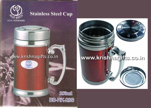 SS Mug with Strainer