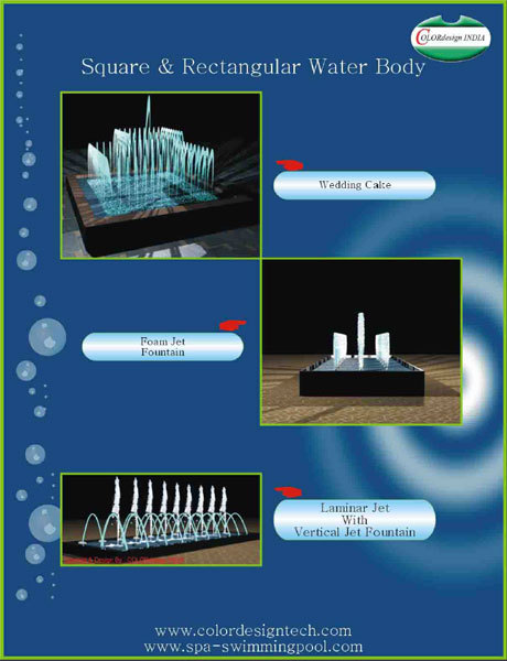 Square & Rectangular Water Body
