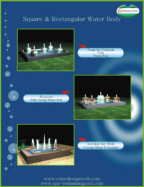 Square & Rectangular Water Body