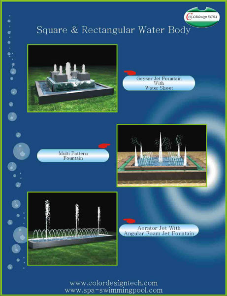 Square & Rectangular Water Body