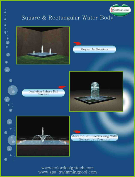 Square & Rectangular Water Body
