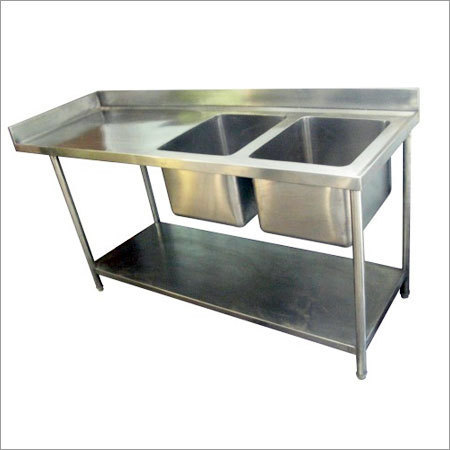 Two-Sink-Unit-with-Working-Table-