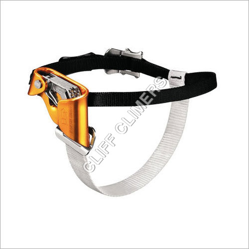 Foot Ascendor Pantin Right Petzl - Aluminum, Stainless Steel, Orange, 80g | Toothed Cam, Efficient Ascent, Easy Adjustment