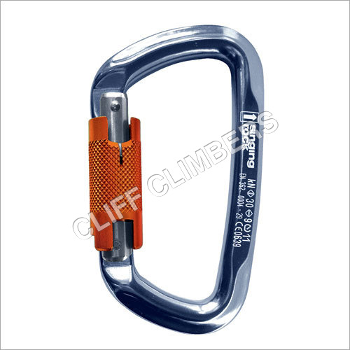 CARABINER D CONNECTOR TWIST LOCK SINGING ROCK