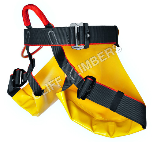 TOP-CANYON Sit Harness Singing Rock - Polyester, One Size, Yellow | Secure Fit, Durable, Comfortable, Lightweight, Easy Use, Max Load 140kg